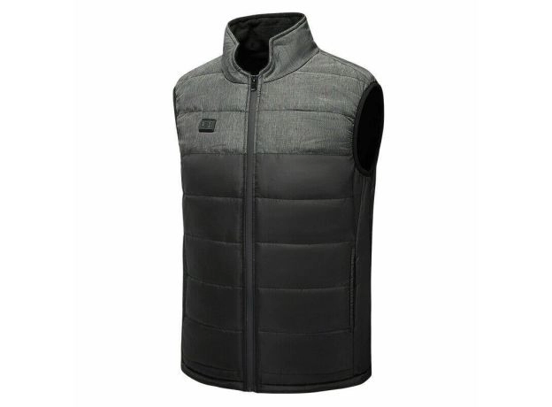 ELECTRIC MEN'S HEATED VEST JACKET WINTER BODY WARMER WINDPROOF COATS TOP UK