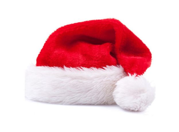 2020 Fluffy Santa Hat Christmas Party Hat Parade Celebration Hat