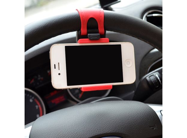 3.2-7 inch Steering-wheel Auto Phone Holder for phone in Car Mobile Support Universal Stand for Cellphone