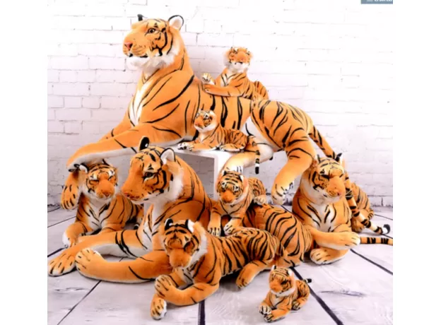 TIGER PLUSH TOY SIMULATION TIGER SOFT STUFFED ANIMAL TOY DOLL KIDS GIFT STUFFED ANIMALS