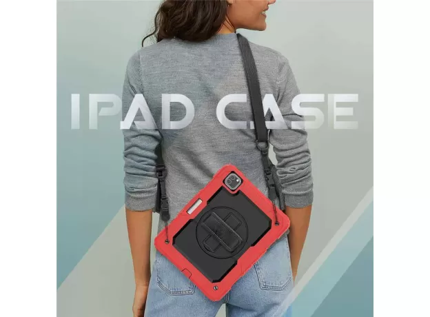 FOR IPAD PRO 11 AIR 10.9 2020 2021 CASE SHOCKPROOF ROTATING STAND COVER
