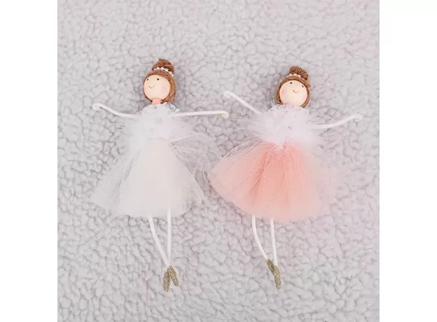 2021 CHRISTMAS ORNAMENT EXQUISITE NET YARN PLUSH BALLERINA GIRL DOLL CHRISTMAS TREE PENDANT NEW YEAR CHRISTMAS