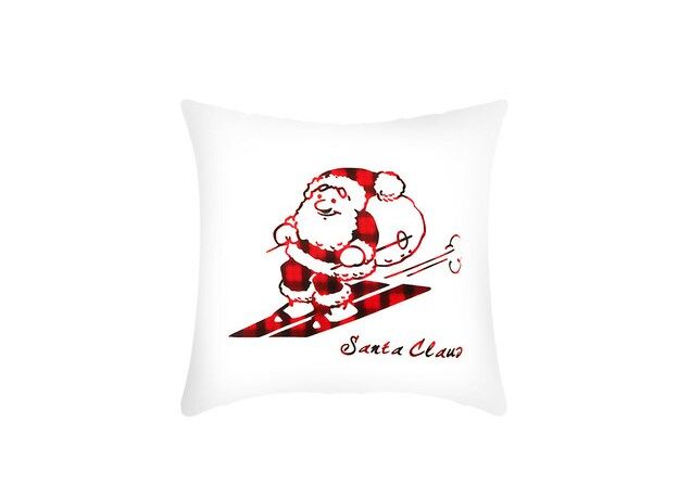 45cm Christmas Cushion Cover Navidad Merry Christmas Decorations For Home 2021 Xmas Noel Cristmas