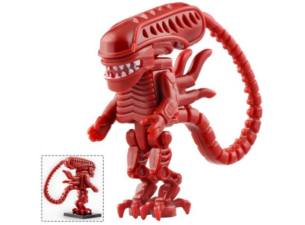 NEW Style! Buildable Alien VS. Predator Model Building Blocks Enlighten Action Figure Bricks Toys For Children Christmas Gift