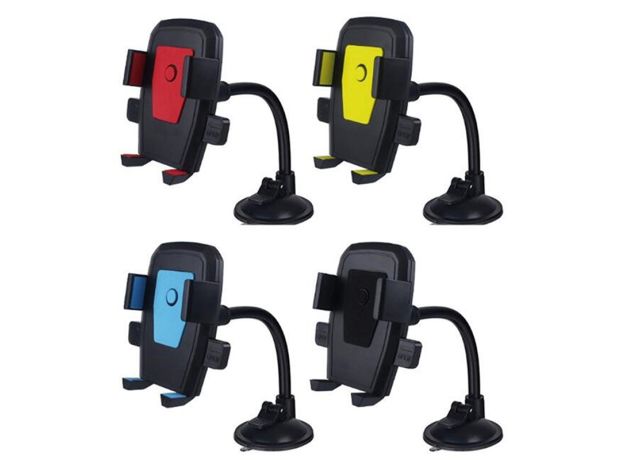 New Car Phone Holder Bracket Mount Cup Holder Universal Car Mobile Support Suction Windshield Phone