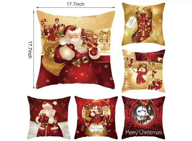 SANTA PILLOWCASE HAPPY NEW YEAR 2022 XMAS GIFTS 2021 CHRISTMAS DECOR FOR HOME MERRY CHRISTMAS