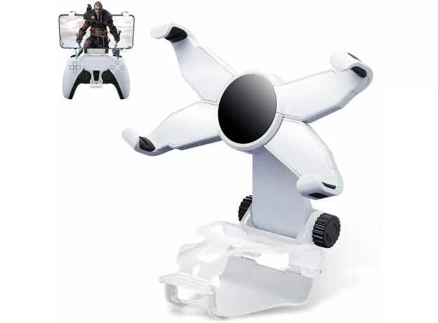 HONEYWHALE PS5 CONTROLLER PHONE MOUNT CLIP, FOLDABLE MOBILE PHONE HOLDER CELLPHONE