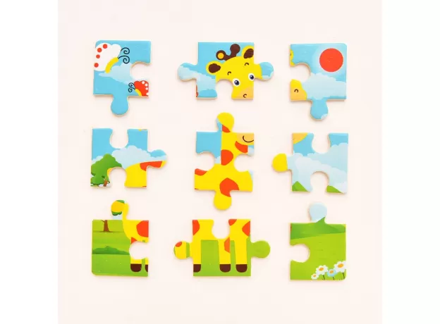 1PCS 3D PAPER JIGSAW PUZZLES FOR CHILDREN KIDS TOYS   BABY  EDUCATIONAL PUZLES
