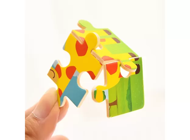 1PCS 3D PAPER JIGSAW PUZZLES FOR CHILDREN KIDS TOYS   BABY  EDUCATIONAL PUZLES