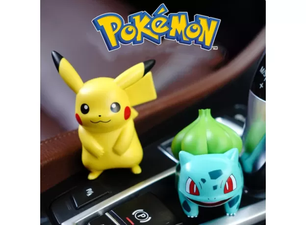 TOMY 6 STYLE POKEMON CHARMANDER CLEFFA PIKACHU SQUIRTLE BULBASAUR  PSYDUCK  MODEL