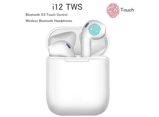 I12 TWS Wireless Headset Bluetooth Earphone Sport 5.0 Stereo Wireless Earbud