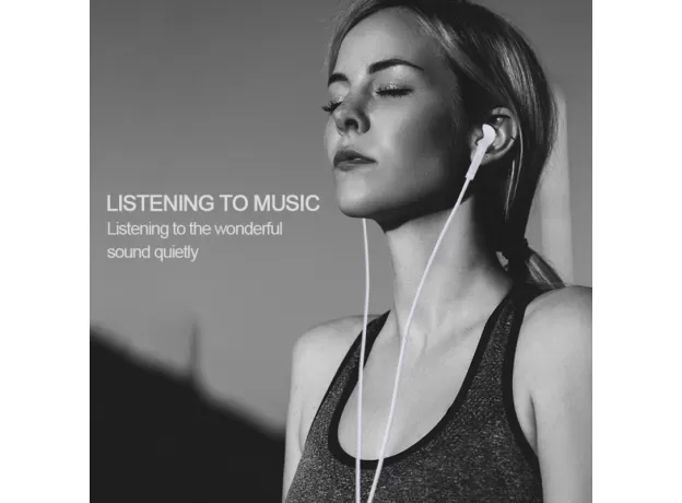 IN-EAR EARPHONE SAMSUNG S4 3.5MM - BASS SPORT HEADSET WITH MIC