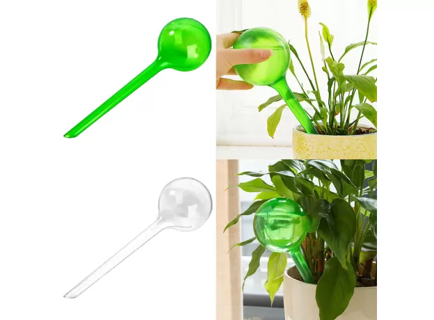 NEW AUTOMATIC PLANT WATER CONTROL DRIP WATERING BALL SYSTEM