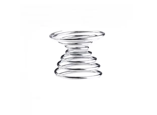 2PCS EGG CUP BOILED EGGS HOLDER SPIRAL KITCHEN BREAKFAST HARD BOILED SPRING HOLDER
