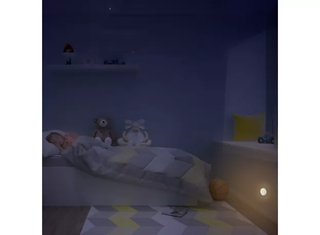 MOTION DETECTOR LED LIGHT KITCHEN ZONE BACKLIGHT RECHARGEABLE SENSOR MOVEMENT INDIRECT LIGHTING