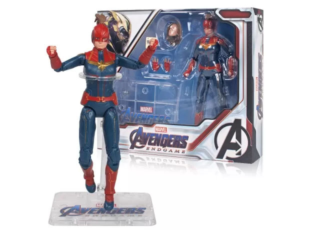 MARVEL AVENGERS 4 CHARACTERS PVC ACTION FIGURE TOYS