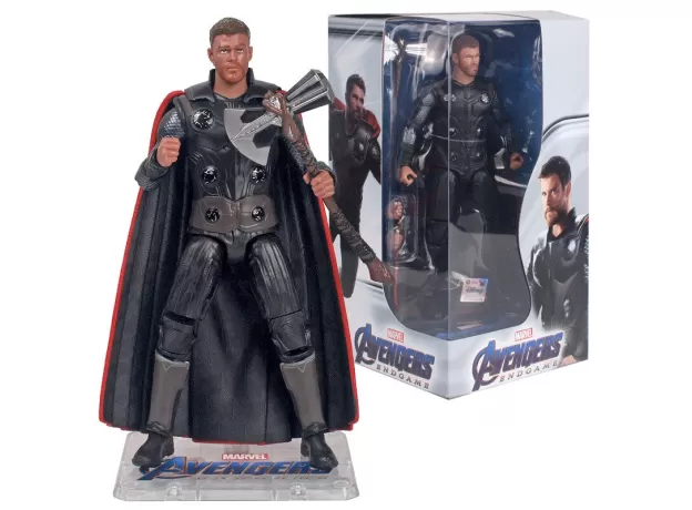 MARVEL AVENGERS 4 CHARACTERS PVC ACTION FIGURE TOYS