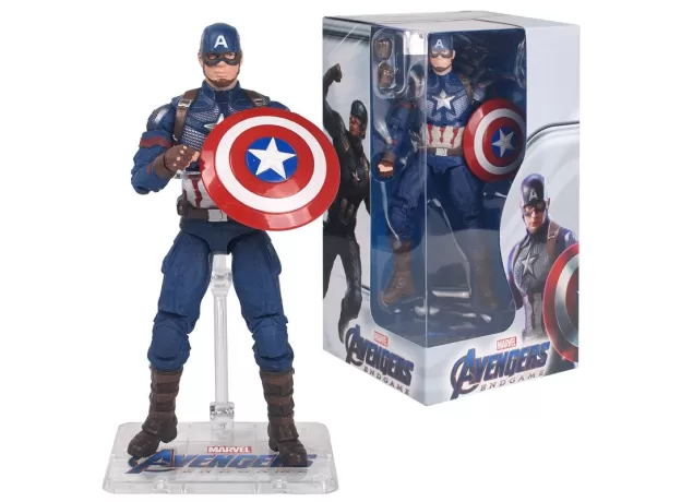 MARVEL AVENGERS 4 CHARACTERS PVC ACTION FIGURE TOYS