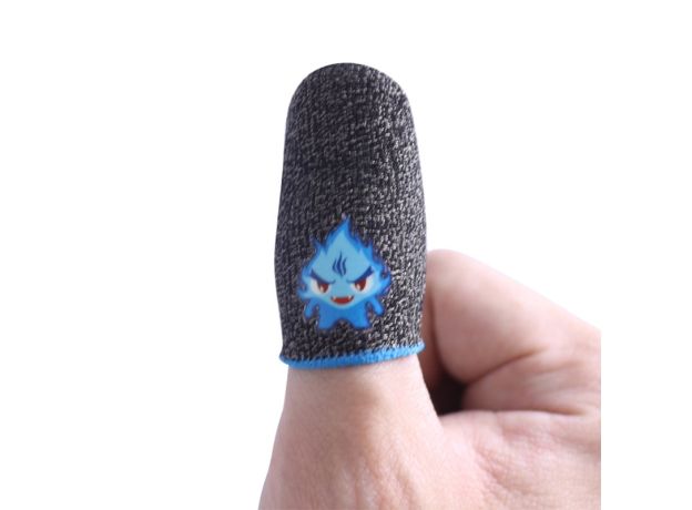 L-Global Gaming Finger Sleeve Sweat Proof Fingertips Cover For Mobile Games
