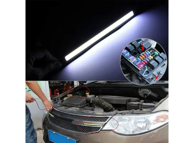 1PCS CAR STYLING LED COB BULB 12V 6000K WHITE PANEL DRL COB LED INTERIOR LIGHT