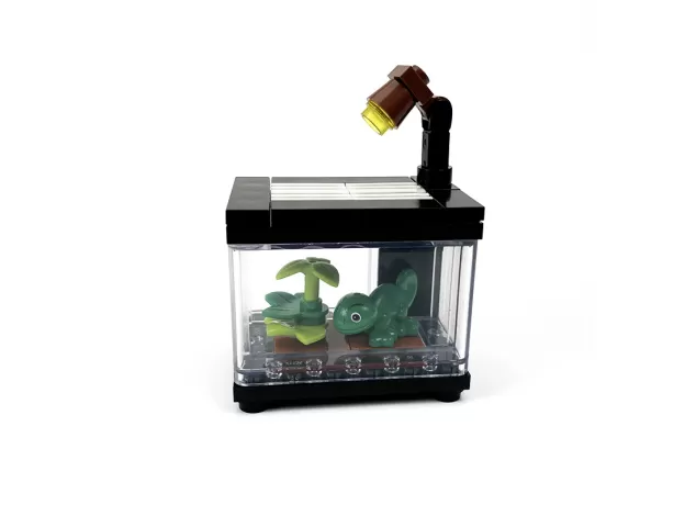 SMALL PARTICLE BUILDING BLOCK FISH TROPICAL ANIMALS TANK COMPATIBLE MOC DIY