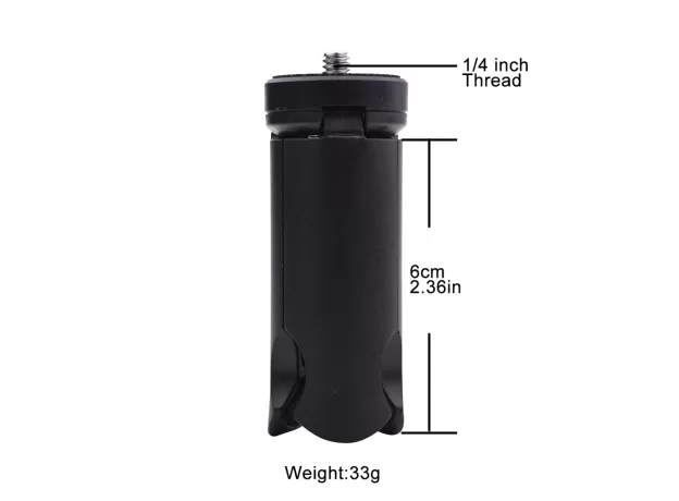 UNIVERSAL TRIPOD HANDHELD GIMBAL PHONE STABILIZER HOLDER STAND 1/4''