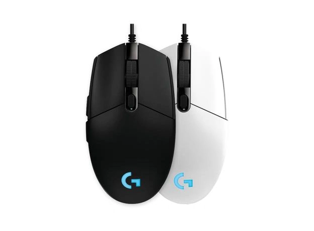 LOGITECH G102 LIGHTSYNC WIRED GAMING MOUSE BACKLIT MECHANICA SIDE BUTTON GLARE MOUSE