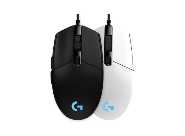 LOGITECH G102 LIGHTSYNC WIRED GAMING MOUSE BACKLIT MECHANICA SIDE BUTTON GLARE MOUSE