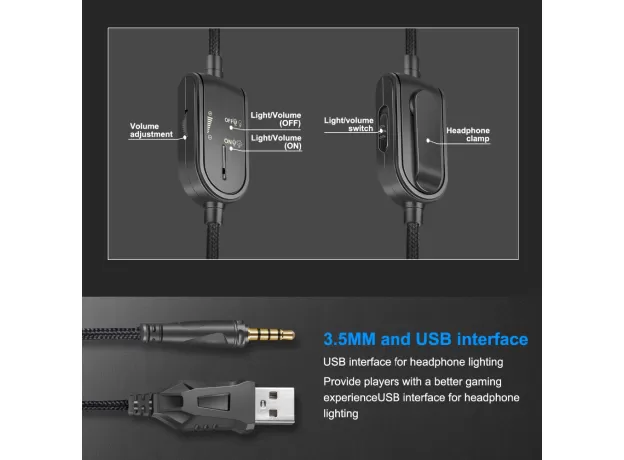 ONIKUMA K8 PS4 HEADSET CAMOUFLAGE CASQUE WIRED PC GAMER STEREO GAMING HEADPHONES