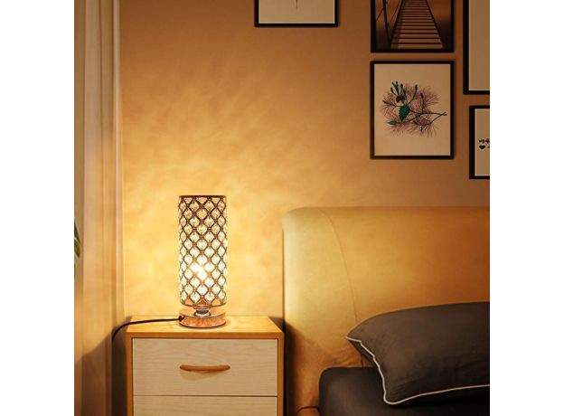 LAYSDA Simple crystal mini table lamp desktop decoration modern table lamp
