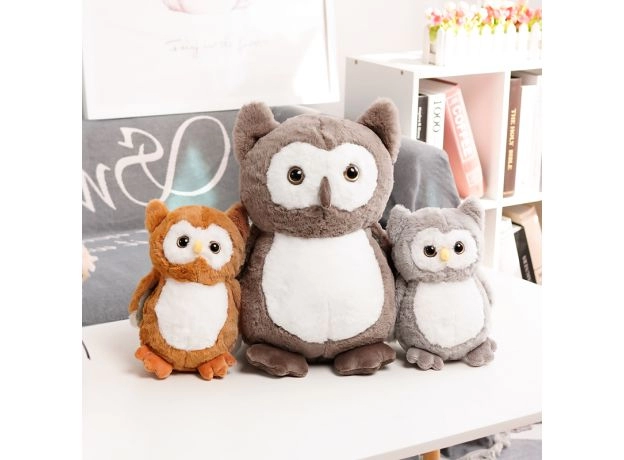 25/40CM KAWAII OWL PLUSH TOY CUTE BIRD ANIMALS DOLL BABY TOYS SOFT PILLOWS