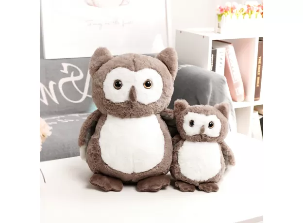 25/40CM KAWAII OWL PLUSH TOY CUTE BIRD ANIMALS DOLL BABY TOYS SOFT PILLOWS