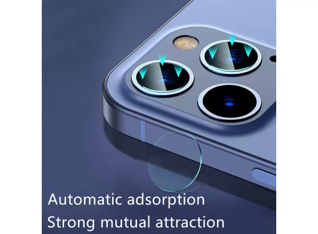 2PCS FOR IPHONE 11 12 PRO MAX 12MINI TEMPERED GLASS CAMERA LENS