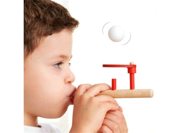 FLOATING BLOW BALL GAME TOY OUTDOOR FUNNY SPORTS