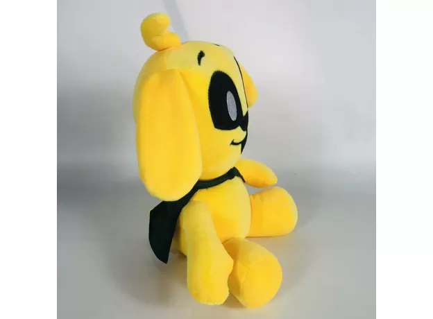 NEW 25CM KAWAII MIKECRACK MIKE CRACK PLUSH TOYS CUTE YELLOW DOG