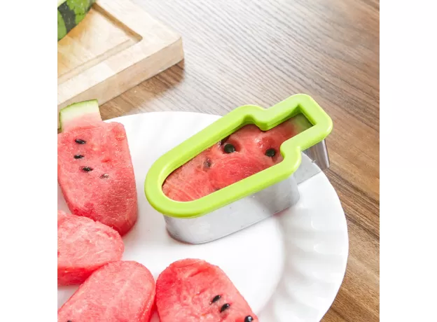 STAINLESS STEEL WATERMELON CUTTER CUTE TREE DESIGN CUTTING WATERMELON KITCHEN GADGETS