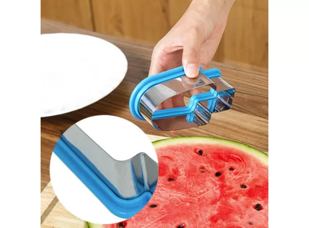 STAINLESS STEEL WATERMELON CUTTER CUTE TREE DESIGN CUTTING WATERMELON KITCHEN GADGETS