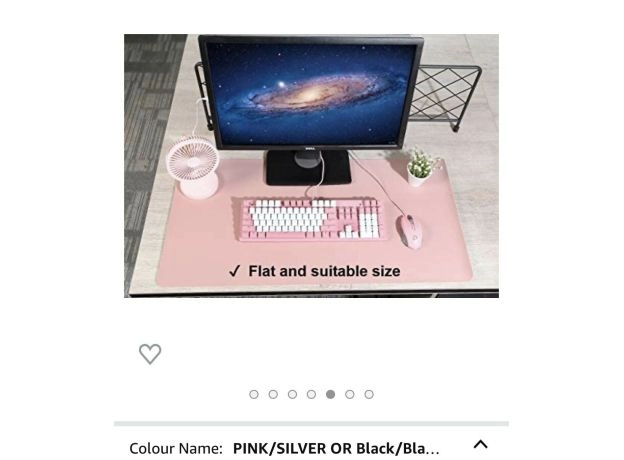 MOUSE PAD, MULTIFUNCTIONAL TABLE MAT, EXTENDED OFFICE/HOME PAD 80 X 40 CM, PVC LEATHER GAMING