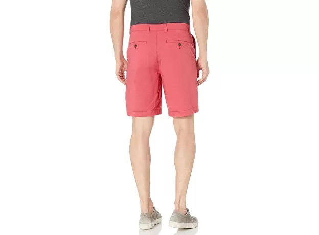 AMAZON ESSENTIALS REGULAR-FIT LIGHTWEIGHT STRETCH 9" SHORT, WASHED RED, 31W