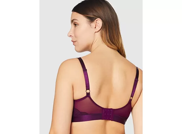 IRIS & LILLY WOMEN'S MESH DD+ WIRELESS BRALETTE