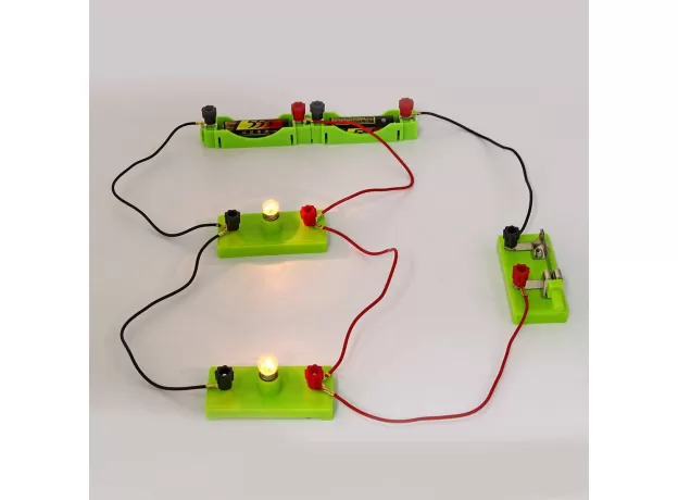 KIDS BASIC CIRCUIT ELECTRICITY LEARNING KIT PHYSICS EDUCATIONAL TOYS FOR CHILDREN