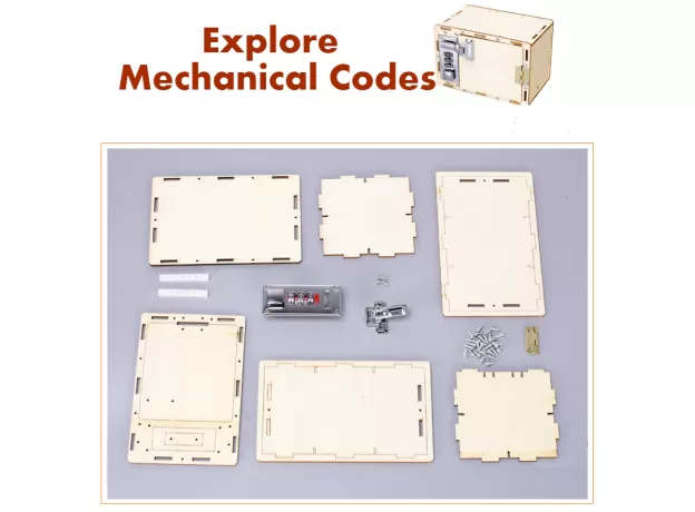 PASSWORD BOX DIY KIDS SCIENCE SCHOOL PROJECTS EXPERIMENT KITS SCIENCE TOYS