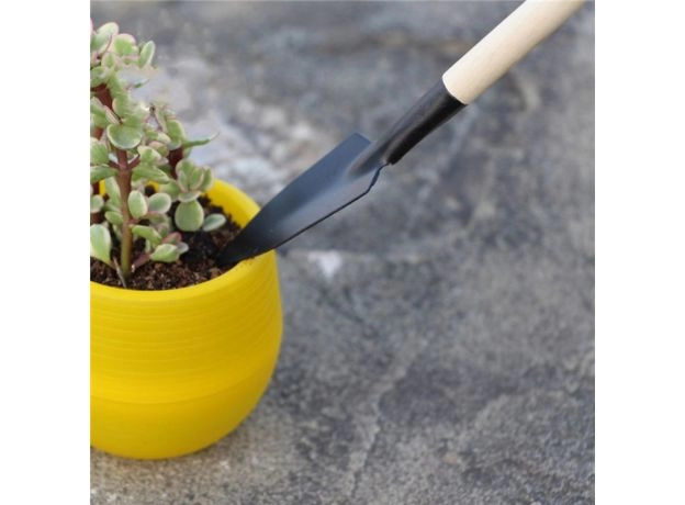 3PCS MINI GARDEN SHOVEL RAKE SPADE ERRAMIENTAS BONSAI TOOLS SET