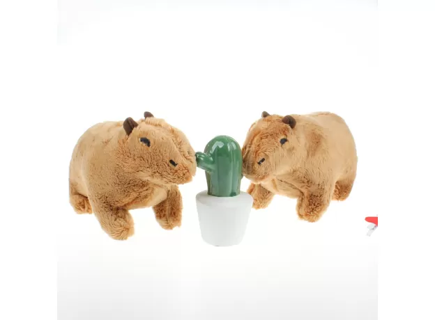 SIMULATION CAPYBARA STUFFED ANIMALS PLUSH TOY SOFT DOLLS REAL LIFE CAPYBARA
