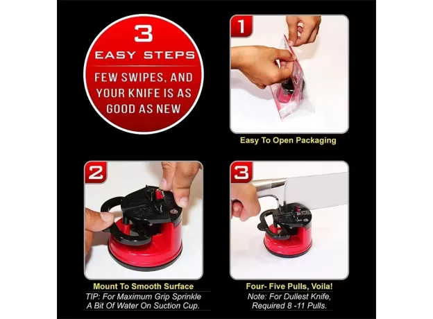 SUCTION CUP WHETSTONE KNIVES SHARPENER PROFESSIONAL KNIFE SHARPENING GRINDING STONE