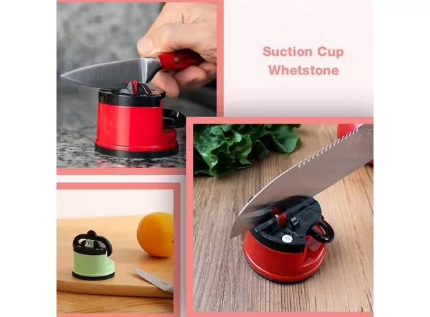 SUCTION CUP WHETSTONE KNIVES SHARPENER PROFESSIONAL KNIFE SHARPENING GRINDING STONE