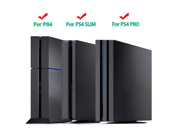 VERTICAL STAND FOR PS4 SLIM CONSOLE DOCK CRADLE MOUNT BRACKET HOLDER FOR PS4