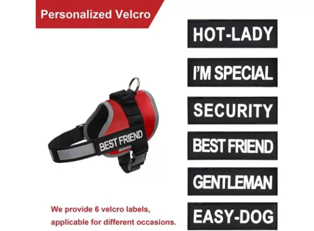 VANGEESTAR DOG HARNESS, NO-PULL HARNESS WITH HANDLE, DOG VEST HARNESS FOR LARGE