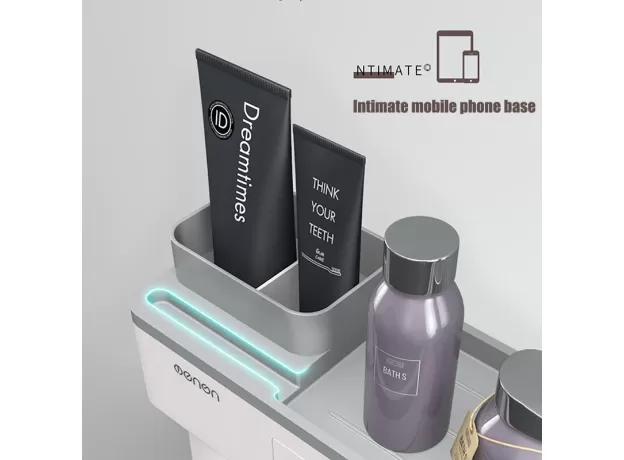 BAISPO MAGNETIC TOOTHBRUSH HOLDER - WALL MOUNT INVERTED CUP RACK