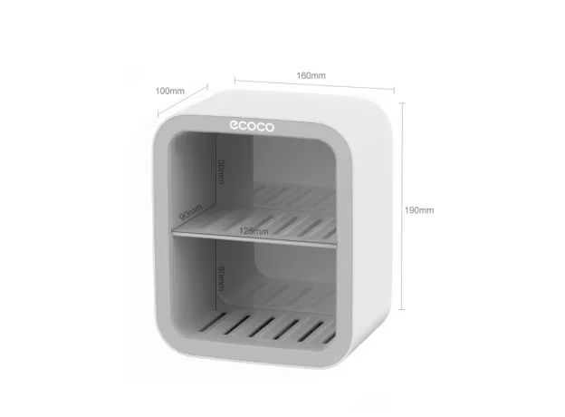 BAISPO PORTABLE SOAP DISH - WALL MOUNTED BATHROOM SOAP HOLDER